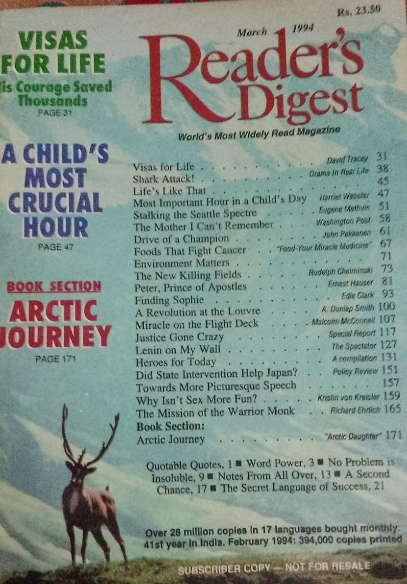 Reader's Digest - March 1994