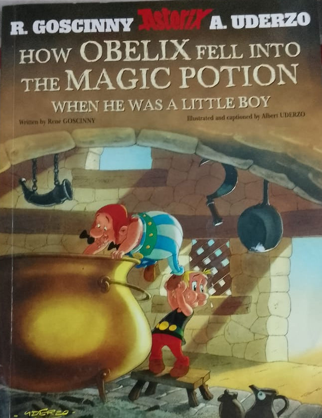 ASTERIX HOW OBLELIX FELL INTO MAGIC POTION