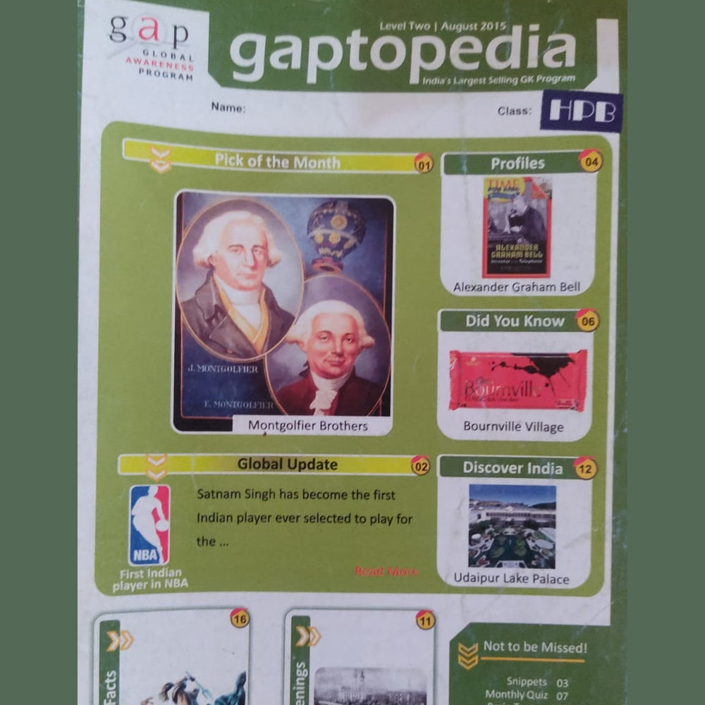 Gaptopedia - Aug-2015