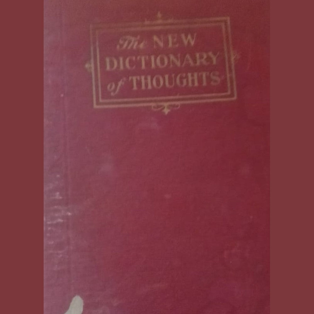 THE NEW DICTIONARY OF THOUGHTS