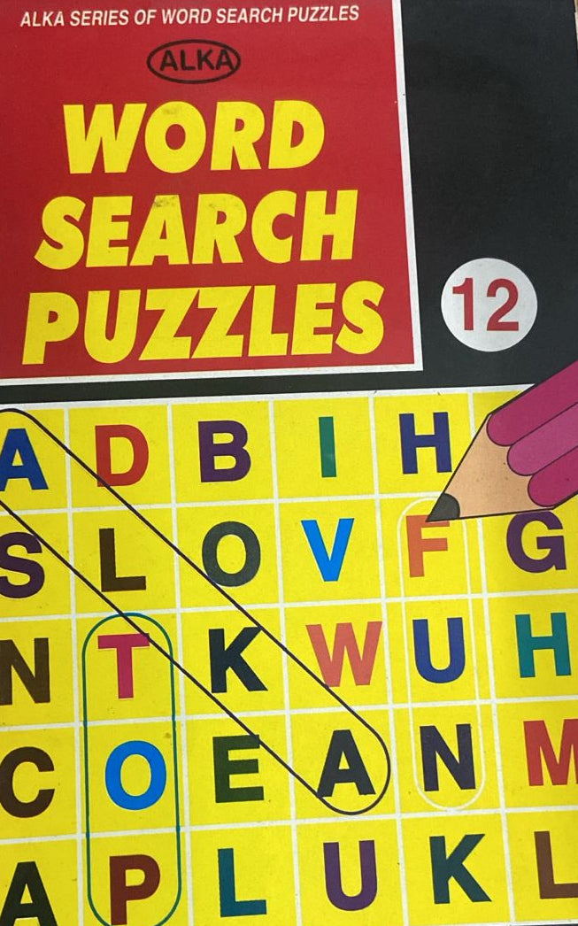 WORD SEARCH PUZZLES 12