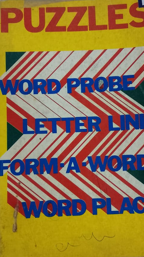 PUZZLES WORD PROBE LETTER LINK FORM A WORD WORD PLACE