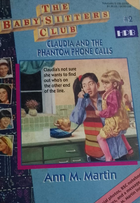 CLAUDIA AND THE PHANTOM PHONE CALLS THE BABY SITTERS CLUB BY ANN M MARTIN