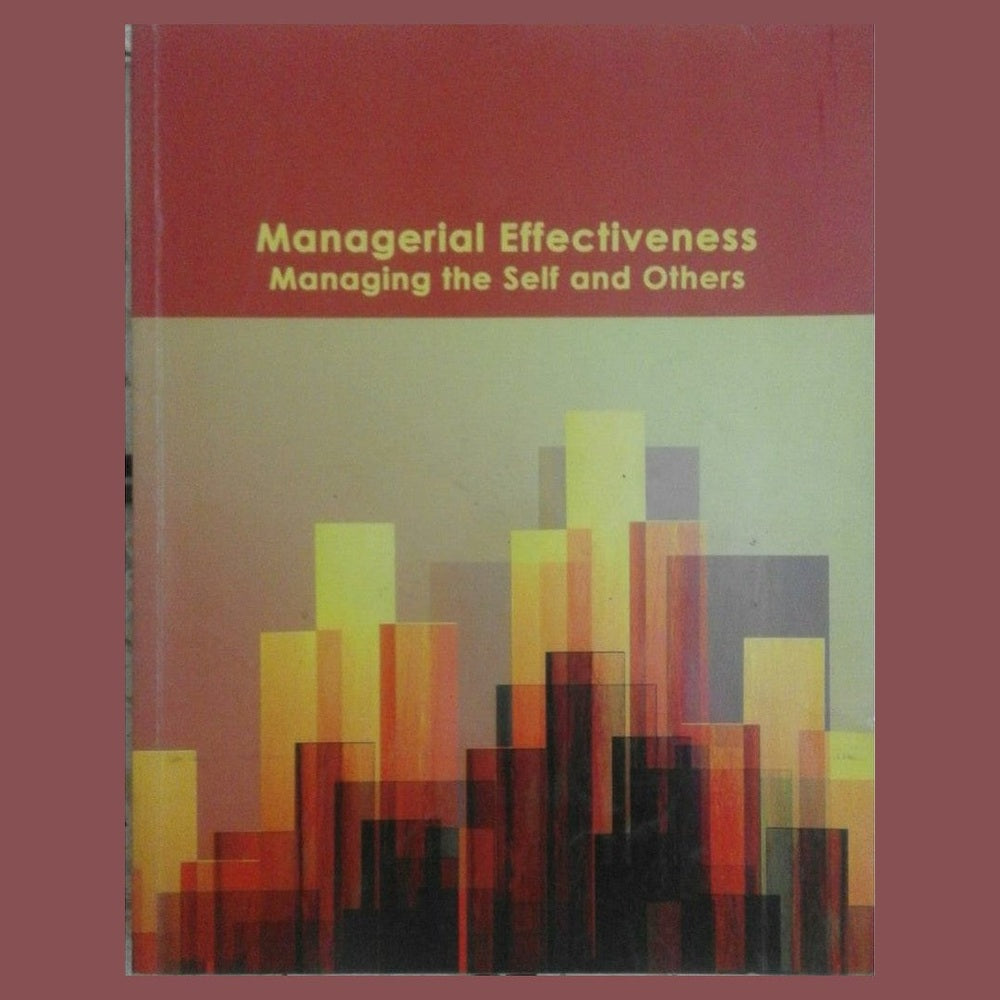 Managerial Effectiveness Managing the Self And Others Half Price Books India Books inspire-bookspace.myshopify.com Half Price Books India