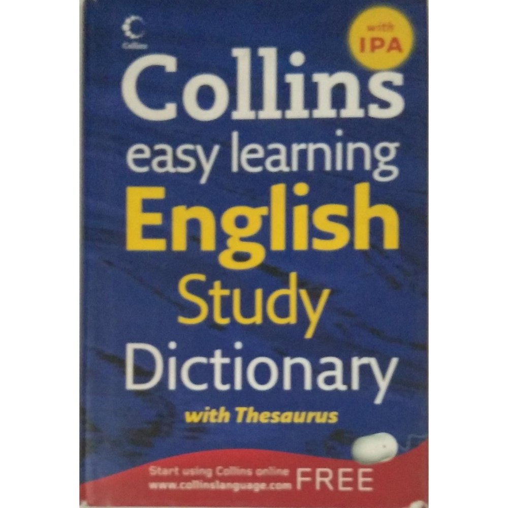 Collins Easy Learning English Study Dictionary Half Price Books India Print Books inspire-bookspace.myshopify.com Half Price Books India