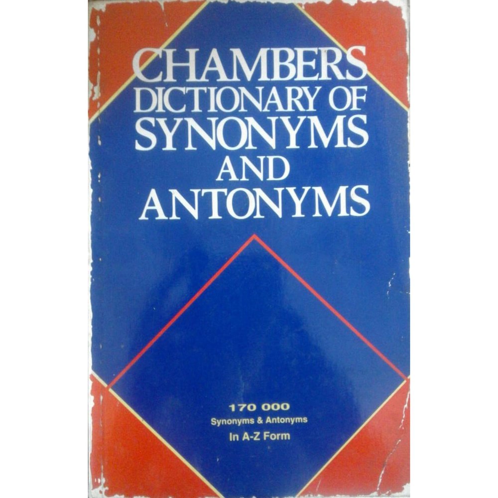 Chambers Dictionary Of Synonyms And Antonyms Half Price Books India Books inspire-bookspace.myshopify.com Half Price Books India