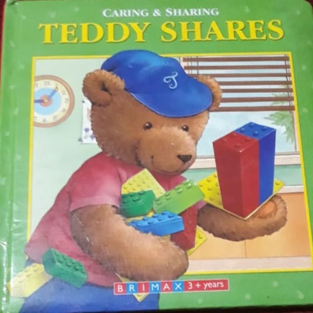 Caring and Sharing - Teddy Shares Hard cover book Half Price Books India Books inspire-bookspace.myshopify.com Half Price Books India