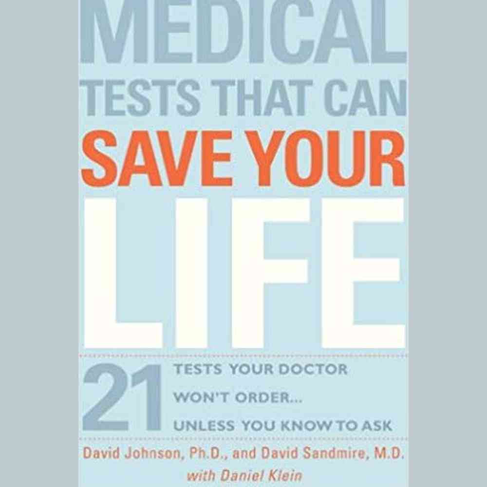 Medical Tests That Can Save Your Life By David Johnson Half Price Books India Books inspire-bookspace.myshopify.com Half Price Books India
