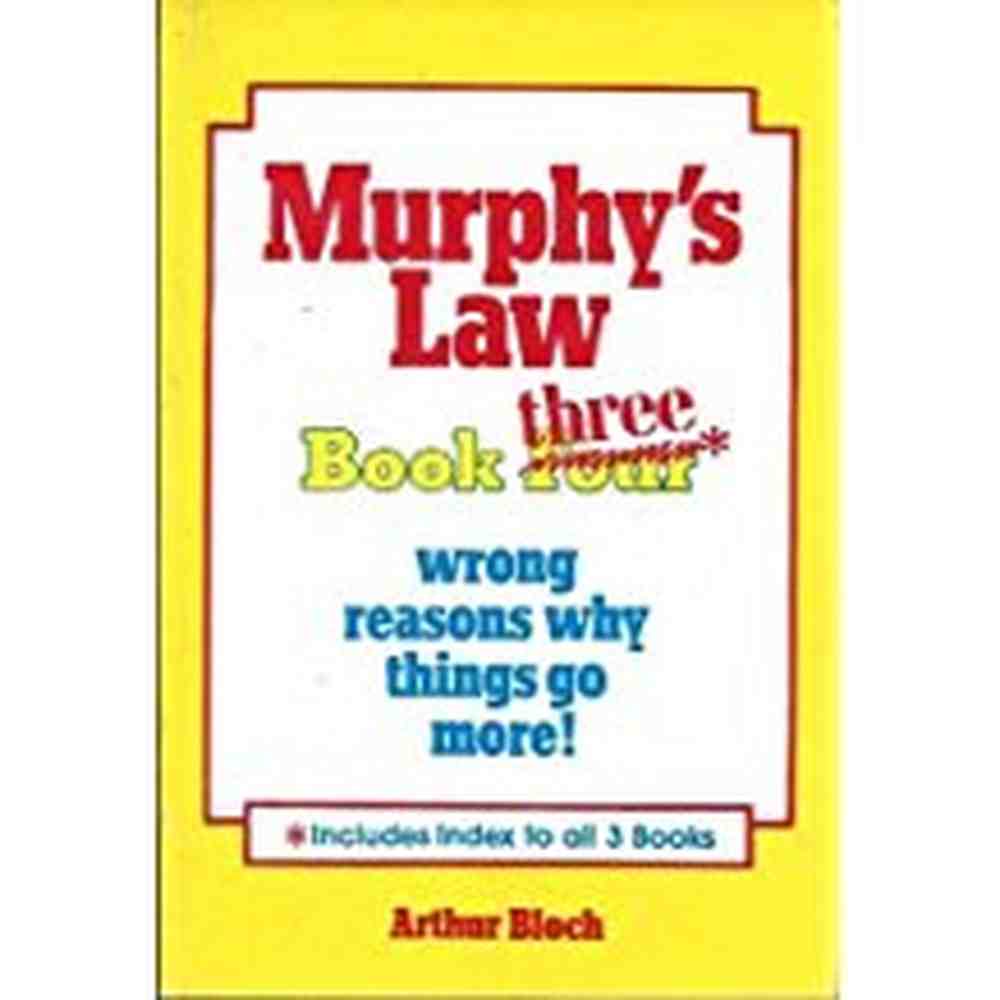 Murphy's Law Book three by Arthur Bloch Half Price Books India Books inspire-bookspace.myshopify.com Half Price Books India