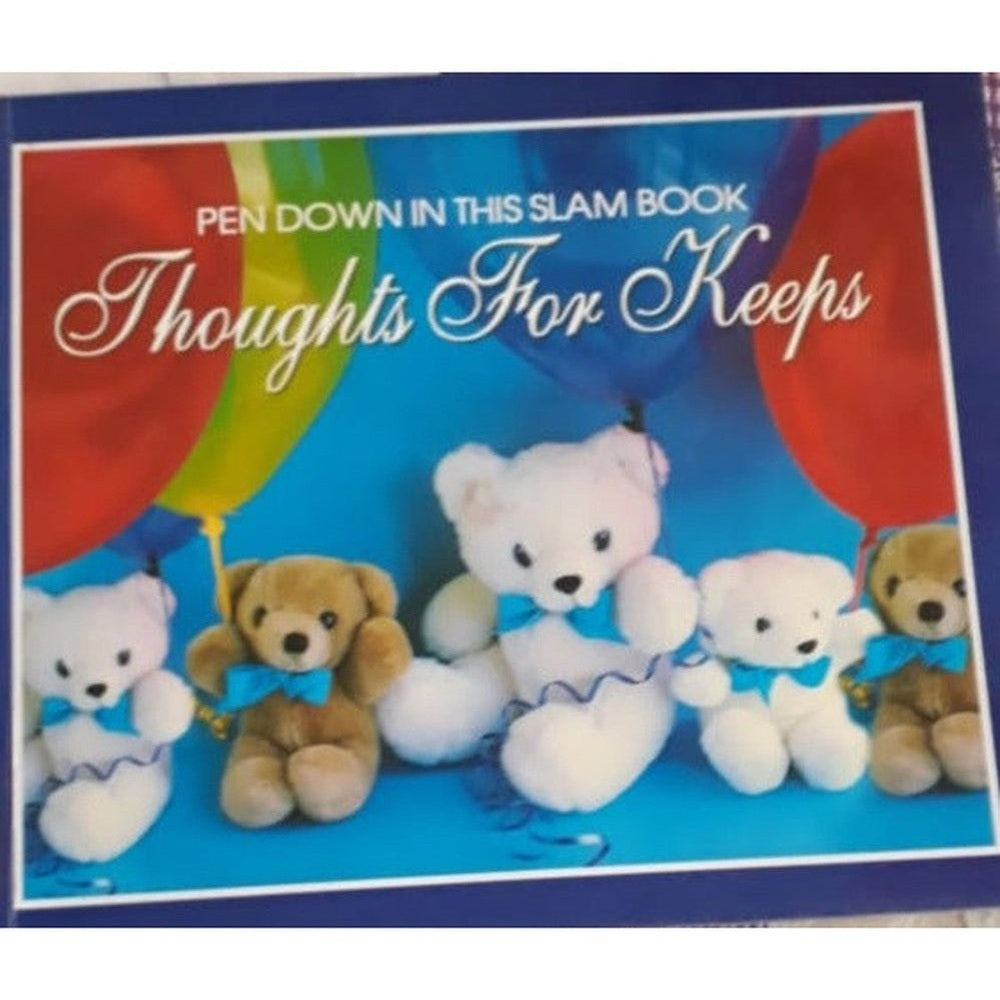 Pen Down SLam Book Thoughts for keeps - First 3 pages used Half Price Books India Books inspire-bookspace.myshopify.com Half Price Books India