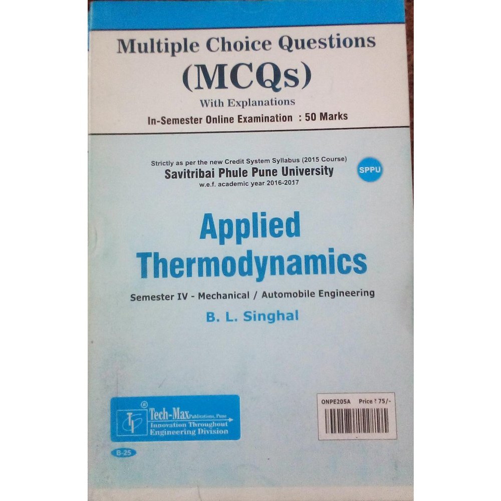 Applied Thermodynamics (MCQ's) Half Price Books India Books inspire-bookspace.myshopify.com Half Price Books India