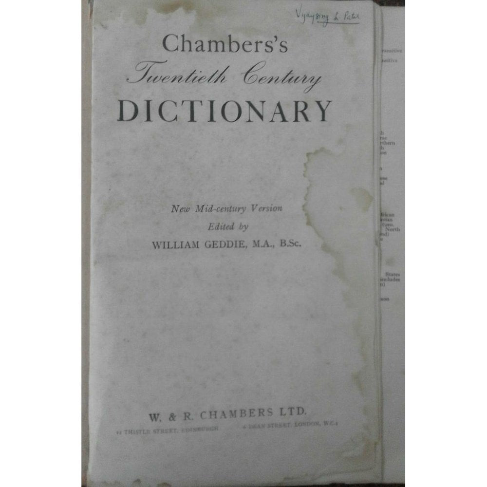 Chabhare's Twentieth Century Dictionary Half Price Books India Books inspire-bookspace.myshopify.com Half Price Books India