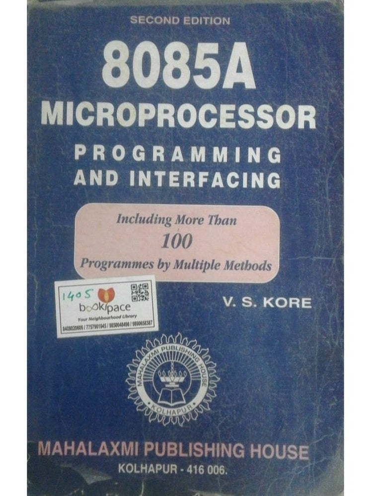 8085A Microprocessor Programming & Interfacing By V S Kore Half Price Books India Books inspire-bookspace.myshopify.com Half Price Books India