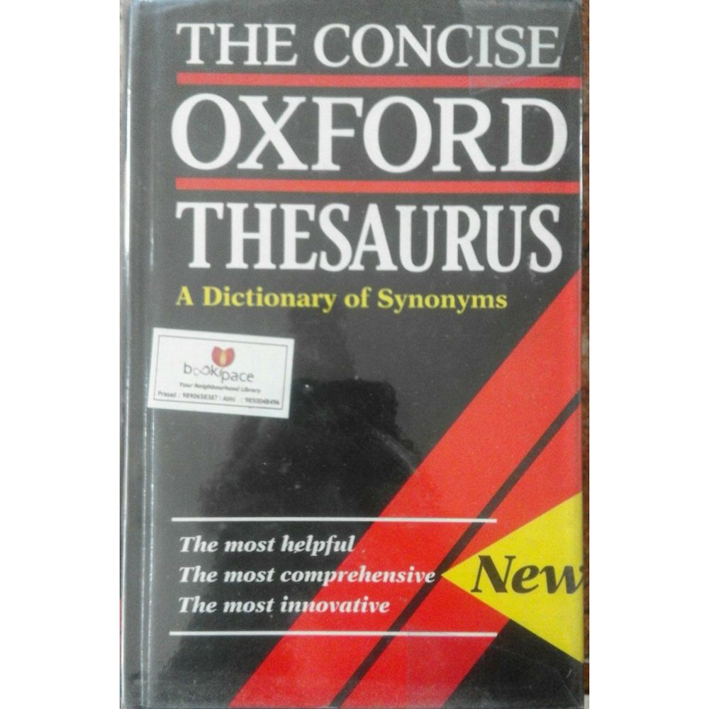 The Concise Oxford Thesaurus Half Price Books India Books inspire-bookspace.myshopify.com Half Price Books India