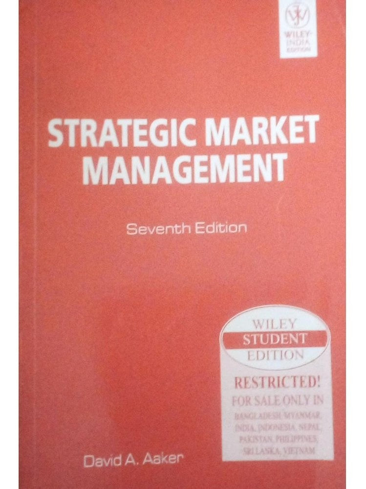Strategic Market Management By David A Aaker Half Price Books India Books inspire-bookspace.myshopify.com Half Price Books India