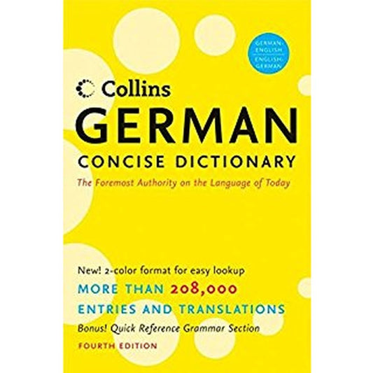 Collins German Concise Dictionary, 3e (English and German) by HarperCollins Publishers  Half Price Books India Books inspire-bookspace.myshopify.com Half Price Books India