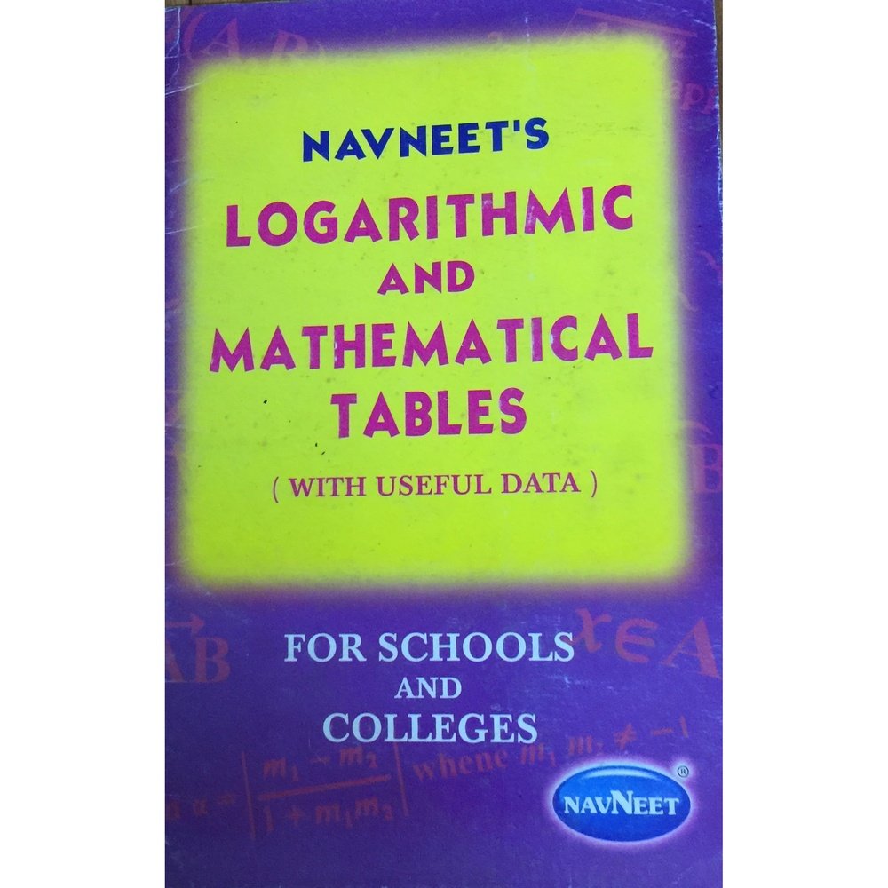 Logarithmic And Mathematical Tables