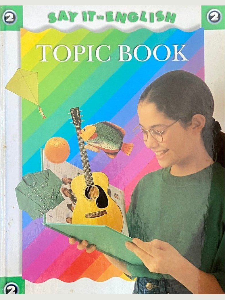 Say It English Topic Book Std 2 (Board Book - D)