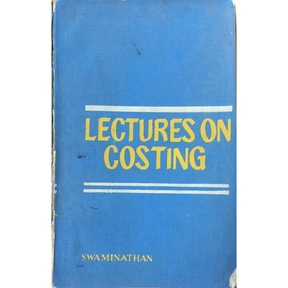 Lectures on Costing by Swaminathan Half Price Books India Books inspire-bookspace.myshopify.com Half Price Books India