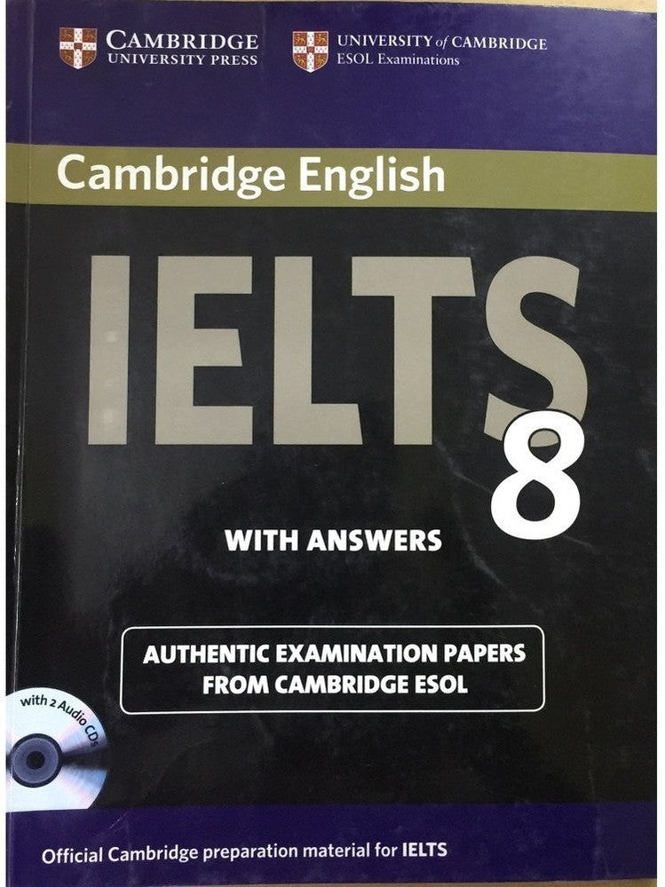 Cambridge English IELTS 8 Book with Answers and Audio CD by Camb Esol Half Price Books India Books inspire-bookspace.myshopify.com Half Price Books India