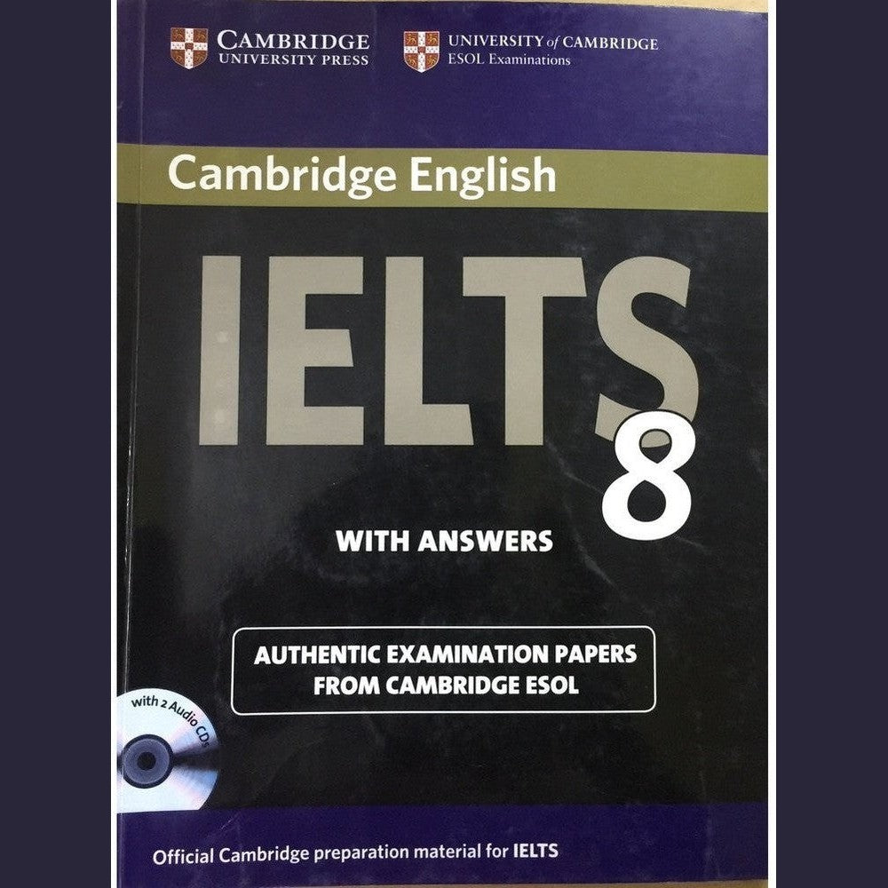 Cambridge English IELTS 8 Book with Answers and Audio CD by Camb Esol Half Price Books India Books inspire-bookspace.myshopify.com Half Price Books India