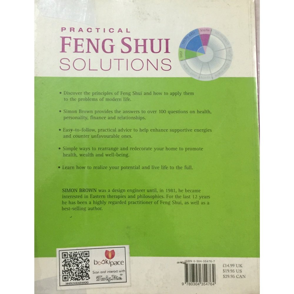 Feng Shui Solutions: Easy-to-follow Practical Advice on Making the Most of Modern Living by Simon Brown Half Price Books India Books inspire-bookspace.myshopify.com Half Price Books India