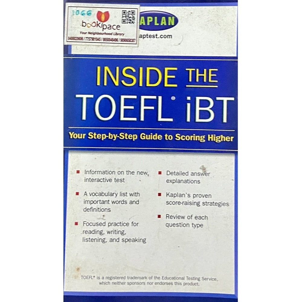 Inside The TOEFL iBT Half Price Books India Books inspire-bookspace.myshopify.com Half Price Books India