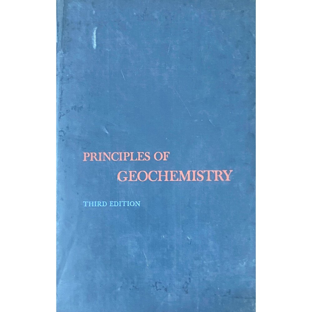 Principles of Geochemistry by Brian Mason Half Price Books India Books inspire-bookspace.myshopify.com Half Price Books India