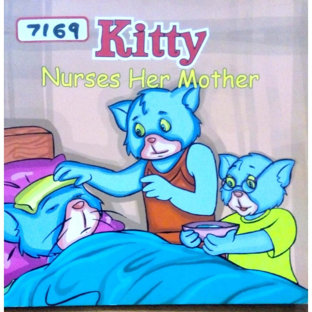 Kitty nurses her mother Half Price Books India Books inspire-bookspace.myshopify.com Half Price Books India