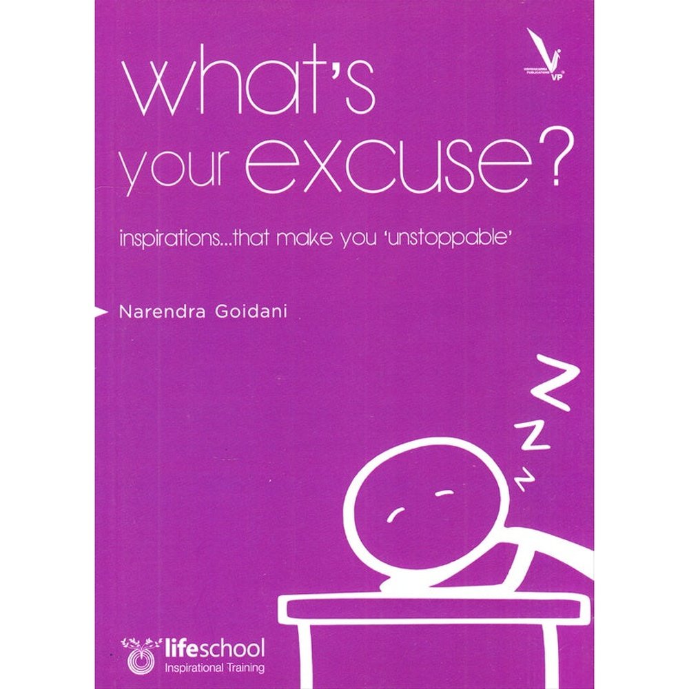 What's Your Excuse? by Narendra Goidani Half Price Books India Books inspire-bookspace.myshopify.com Half Price Books India