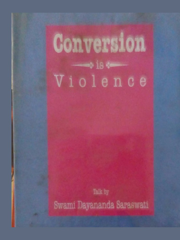 Conversion Is Violence by Swami Dayananda Saraswati Half Price Books India Books inspire-bookspace.myshopify.com Half Price Books India