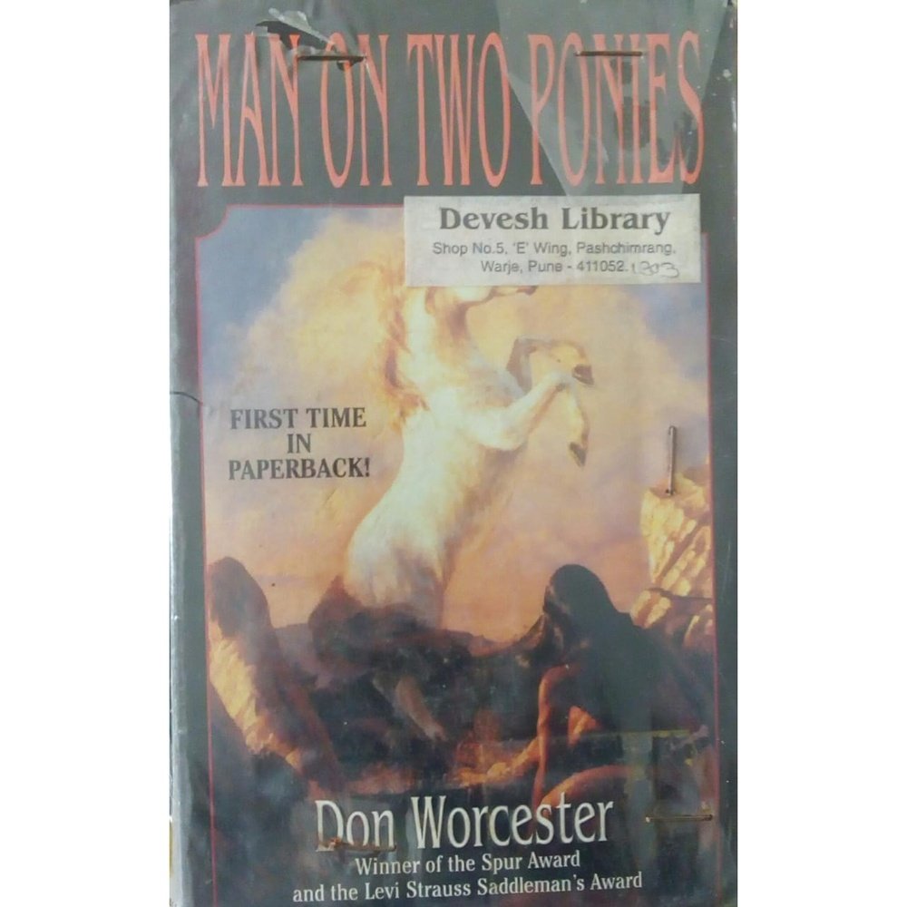 Man On Two Ponies by Don Worcester Half Price Books India Books inspire-bookspace.myshopify.com Half Price Books India