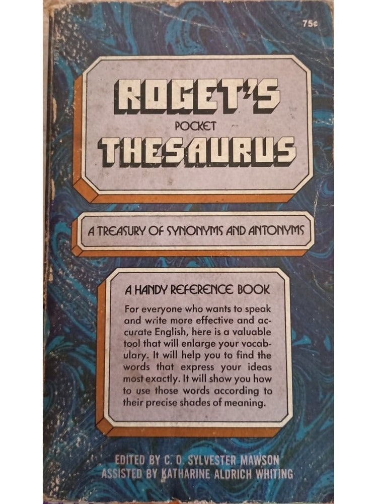 Roget's Pocket Treasure Half Price Books India Books inspire-bookspace.myshopify.com Half Price Books India