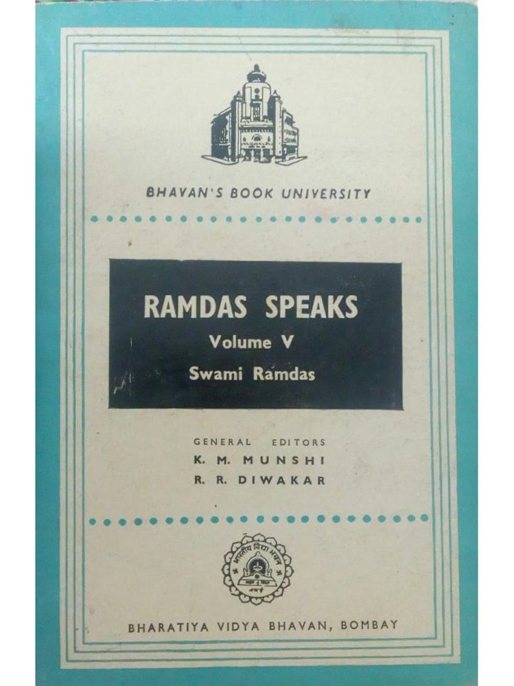 Ramdas Speaks Vol.5 by Swami Ramdas Half Price Books India Books inspire-bookspace.myshopify.com Half Price Books India