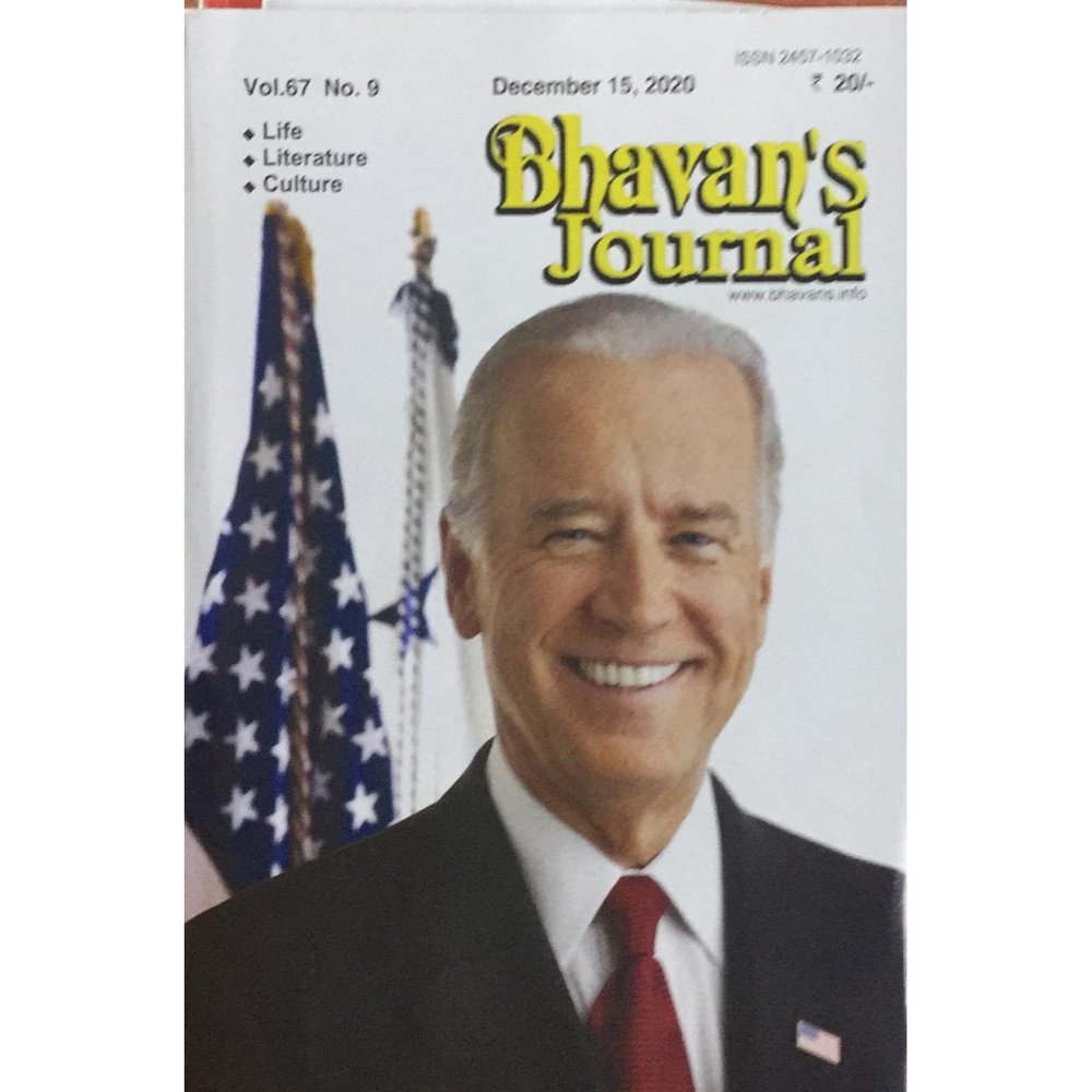 Bhavan's Journal, December 15, 2020 (VOL 67 NO.9) Half Price Books India Books inspire-bookspace.myshopify.com Half Price Books India