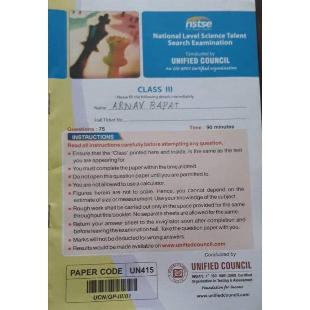 National Level Science Talent Search Examination Class III Previous Questions Half Price Books India Books inspire-bookspace.myshopify.com Half Price Books India