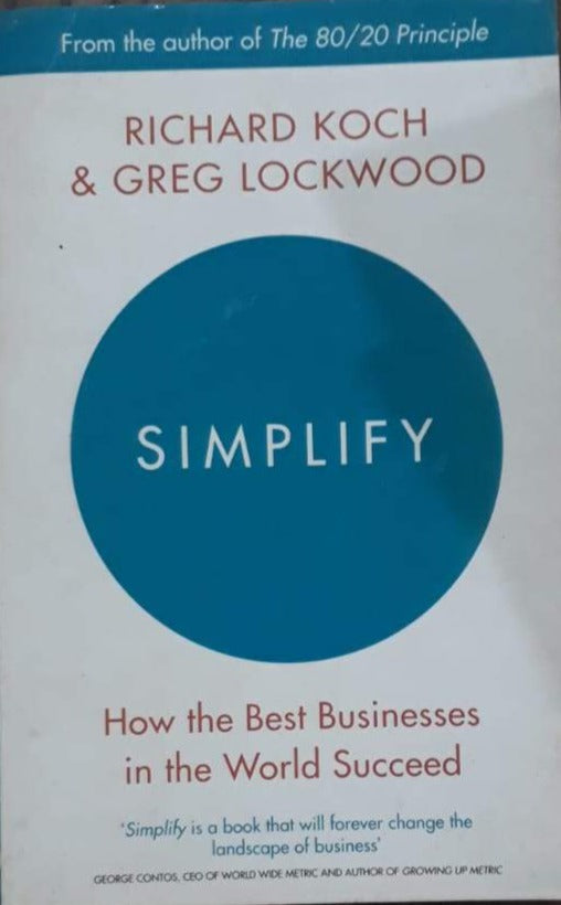 Simplify By Richard Koch and Greg Lockwood Half Price Books India Books inspire-bookspace.myshopify.com Half Price Books India