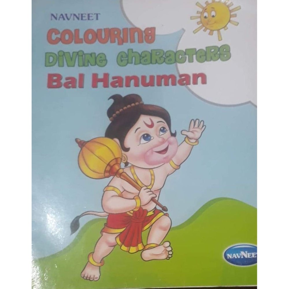Navneet - Coloring Divine Character Bal Hanuman – Inspire Bookspace