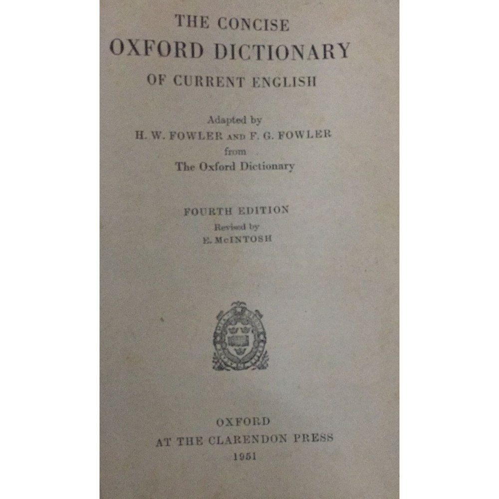 English　Current　Oxford　Concise　Of　Dictionary　Inspire　Bookspace　The　–