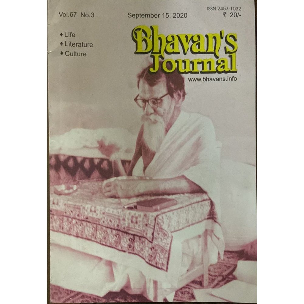 Bhavan's Journal September 15 2020 Inspire Bookspace Books inspire-bookspace.myshopify.com Half Price Books India