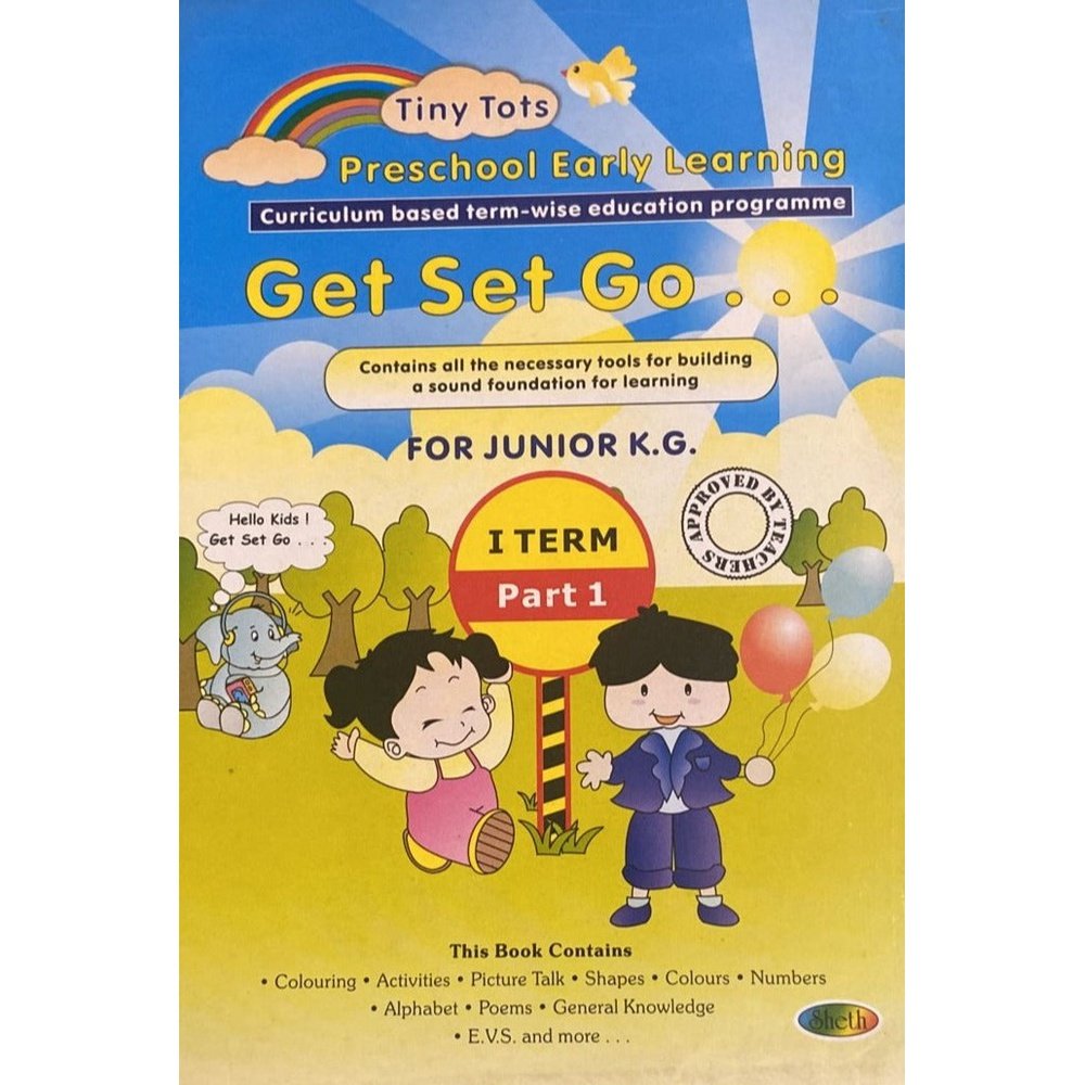 Get Set Go for Junior KG - 1 Term Part 1 (D)