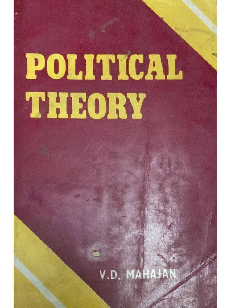 Political Theory by V D Mahajan