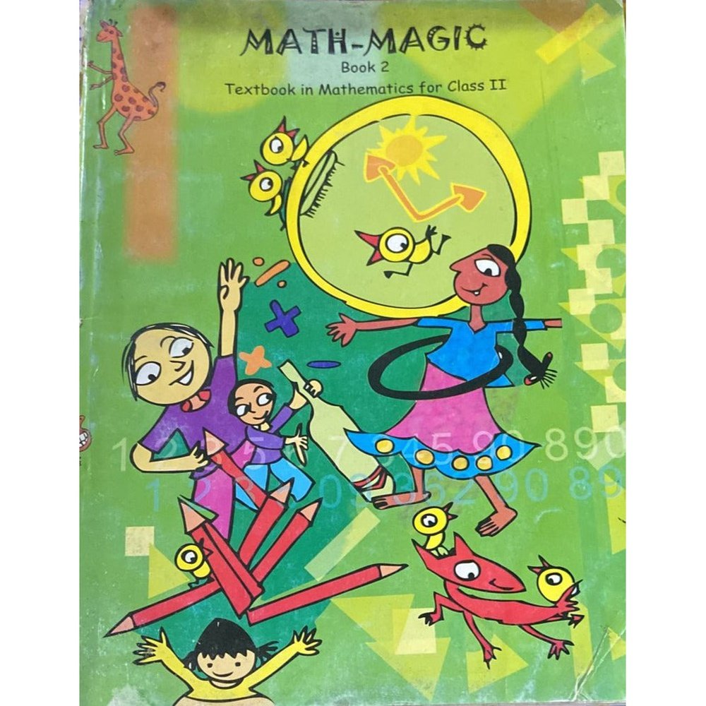 Math-Magic Book 2 Text book in Mathematics Book for class II (D)