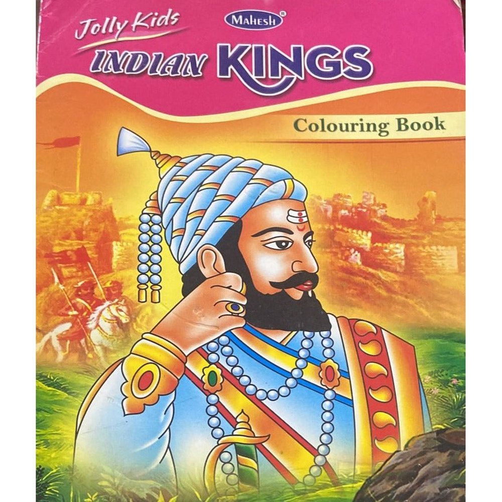 Co louring Book Indian Kings – Inspire Bookspace