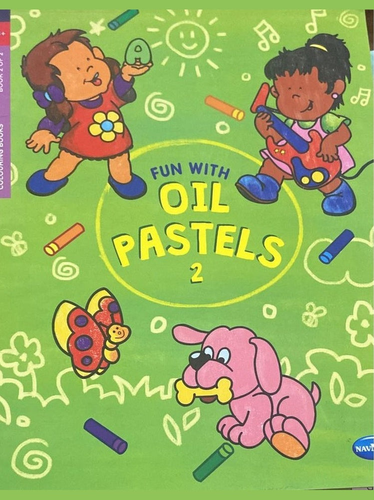 Fun with oil pastels 2