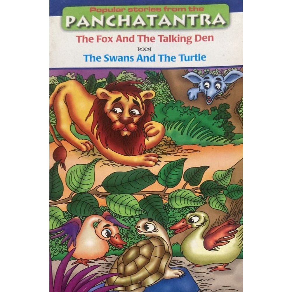 Panchatantra - The Fox and the Talking Den and the Swams and the Turtle