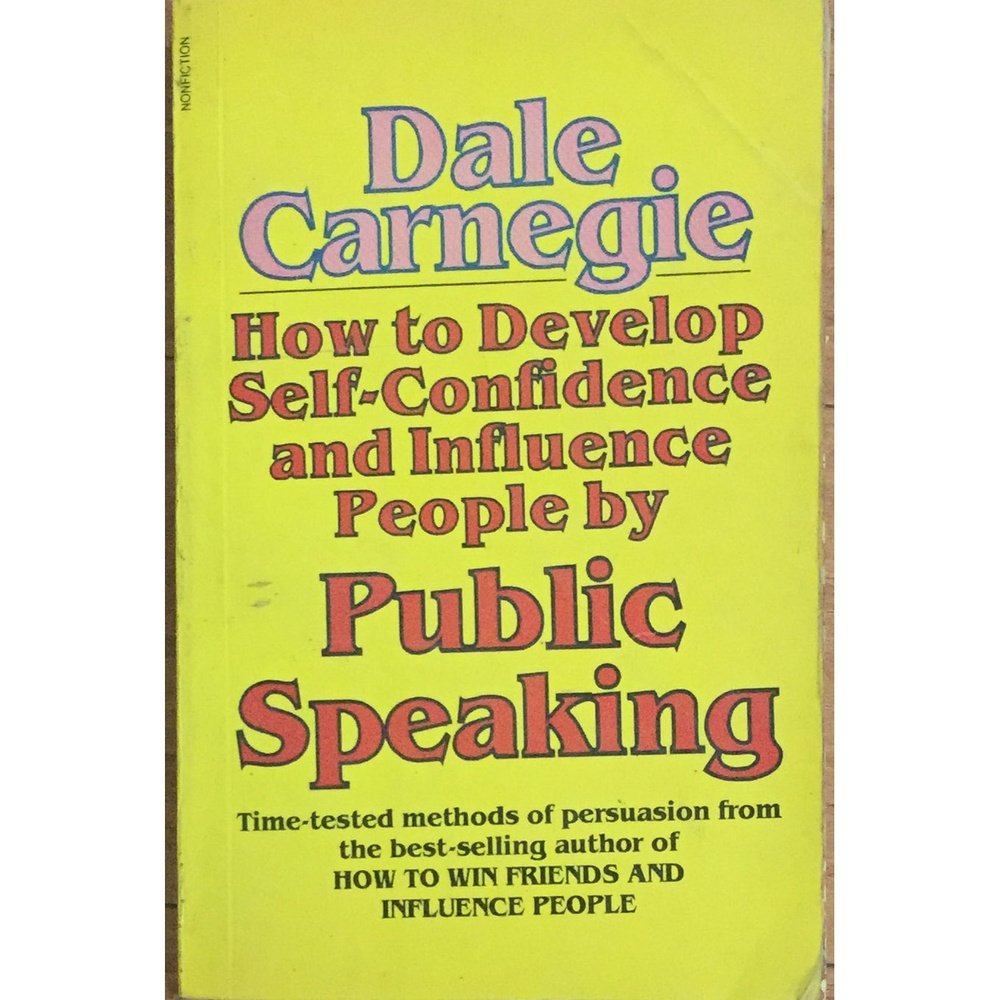 How To Develop Self Confidence And Influence People By Public Speaking