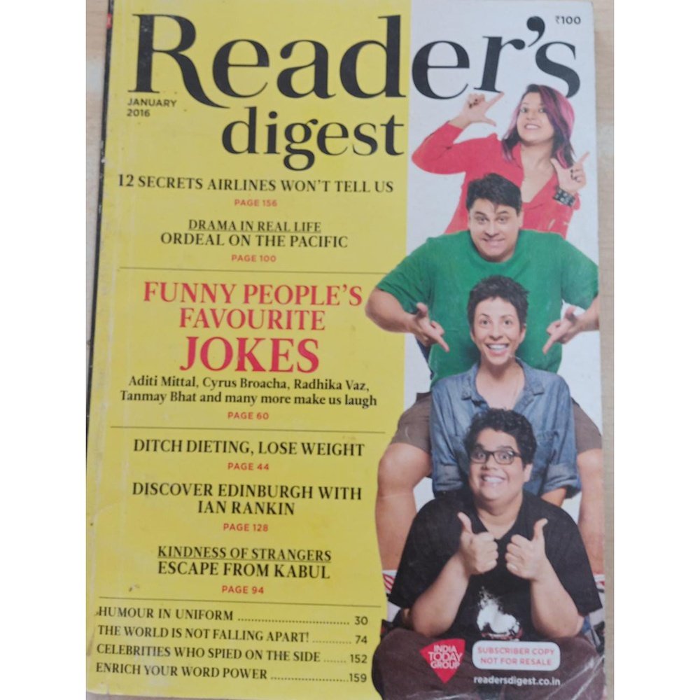 Reader's Digest January 2016