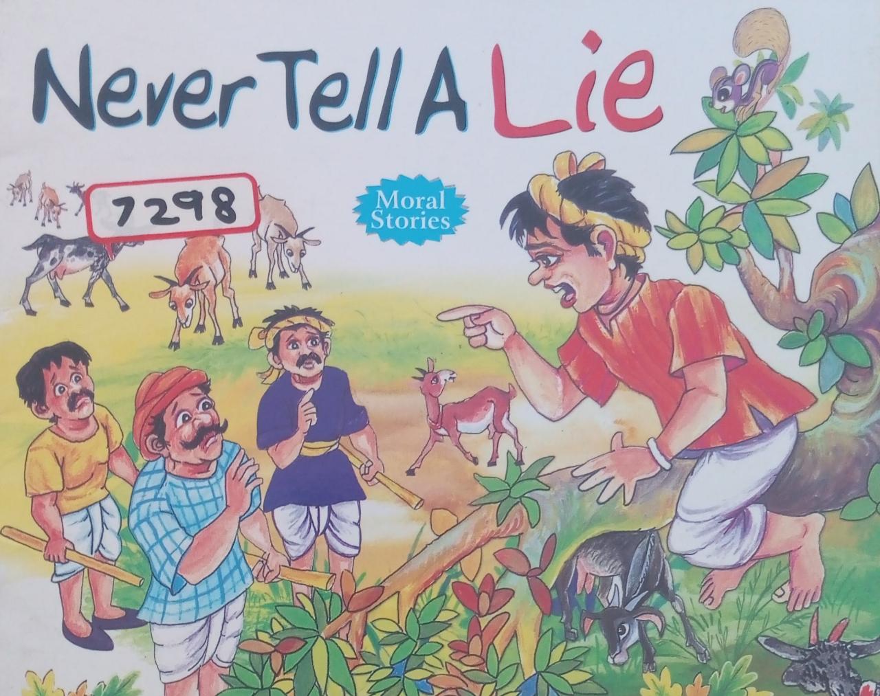 Never tell a lie Moral stories Half Price Books India Books inspire-bookspace.myshopify.com Half Price Books India