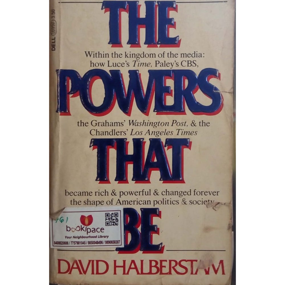 The Powers That Be by David Halberstam Half Price Books India Books inspire-bookspace.myshopify.com Half Price Books India